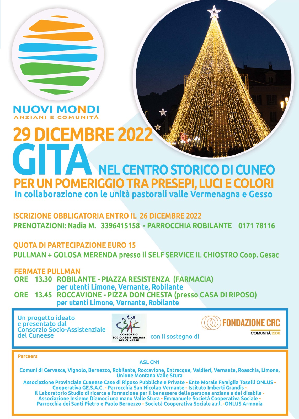 GIta dei presepi di CUNEO